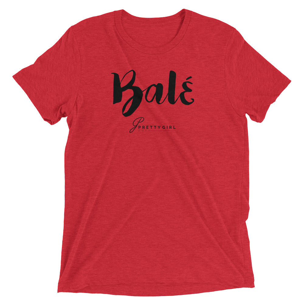 B/C Short-Sleeve Unisex Tri-Blend T-shirt Bale Black