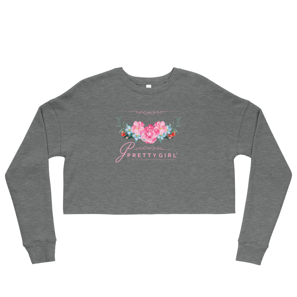 B/C Crop Sweatshirt Arch of Roses