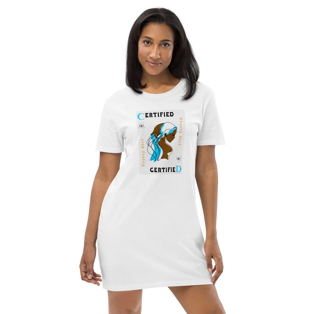 S/C Organic cotton t-shirt dress CPG Card