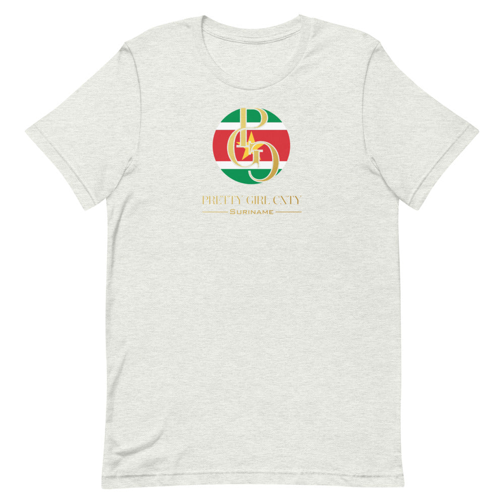 G/C Short-Sleeve Unisex T-Shirt Suriname Gold