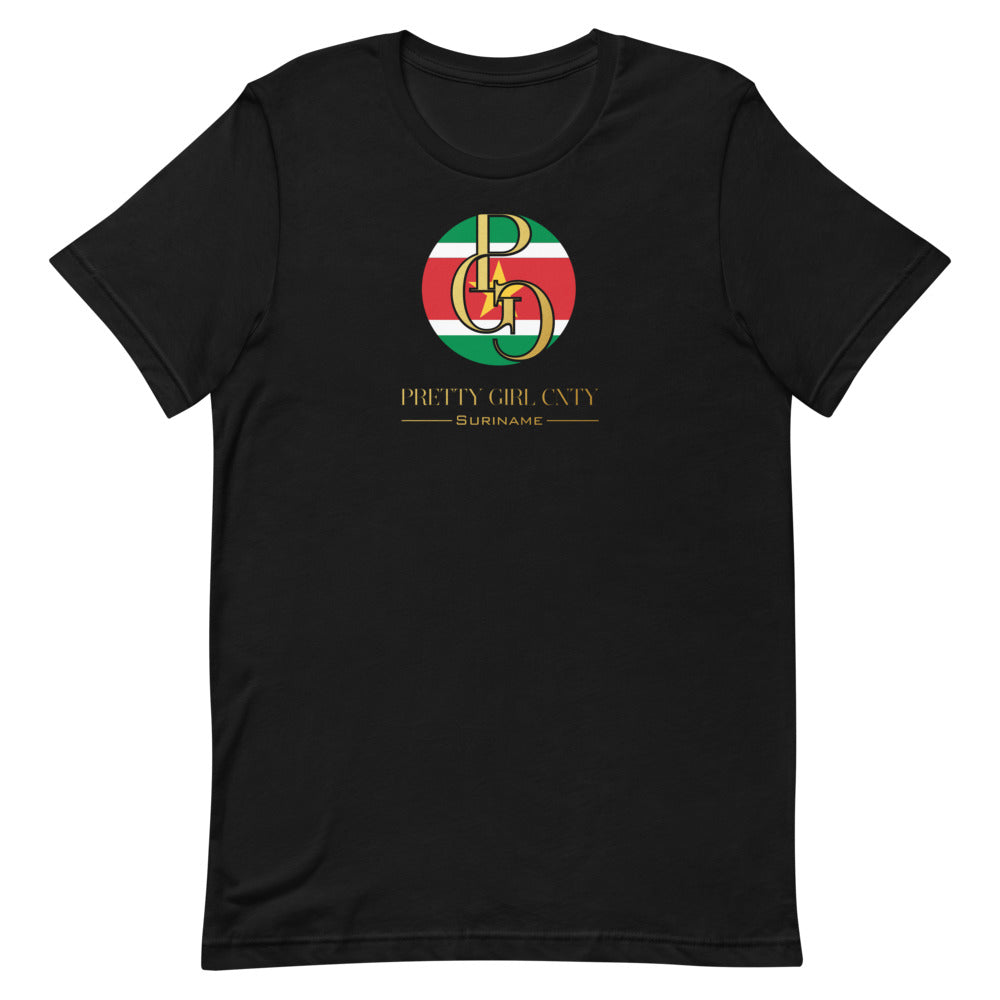 G/C Short-Sleeve Unisex T-Shirt Suriname Gold