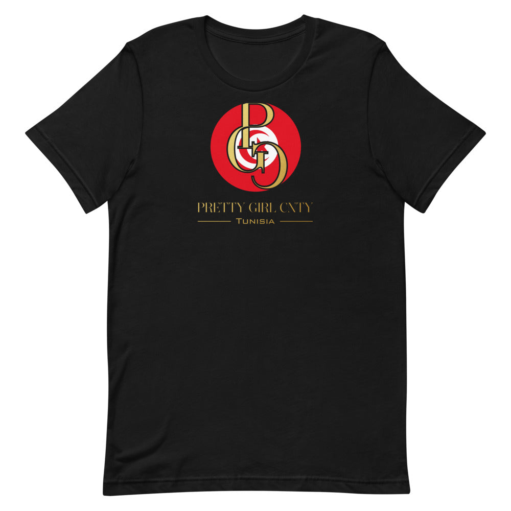 G/C Short-Sleeve Unisex T-Shirt Tunisia Gold