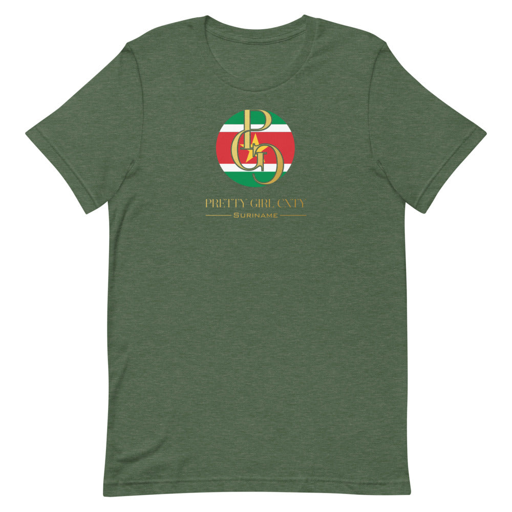 G/C Short-Sleeve Unisex T-Shirt Suriname Gold