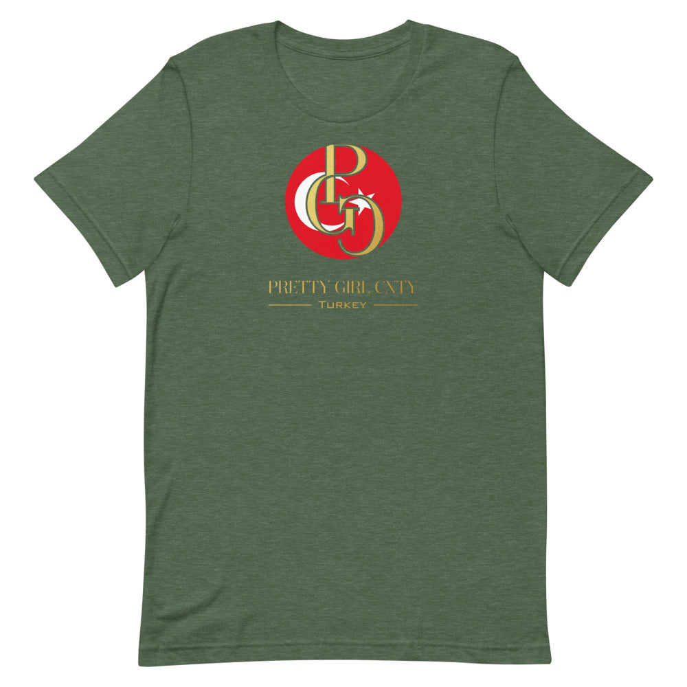 G/C Short-Sleeve Unisex T-Shirt Turkey Gold