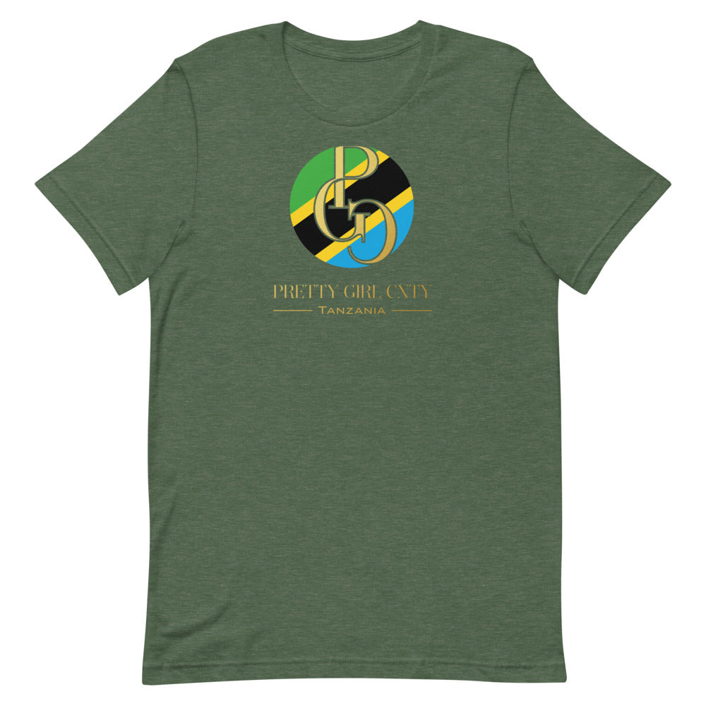 G/C Short-Sleeve Unisex T-Shirt Tanzania Gold
