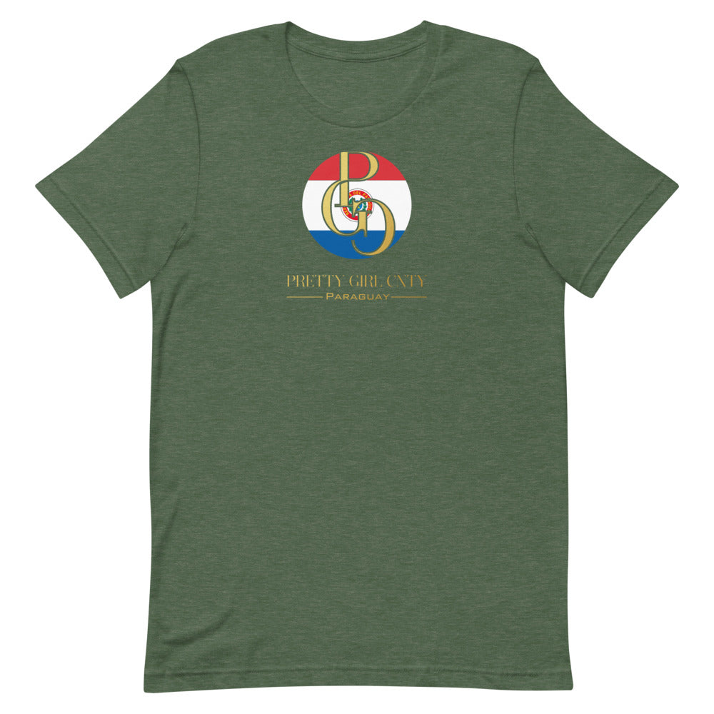 G/C Short-Sleeve Unisex T-shirt Paraguay Gold