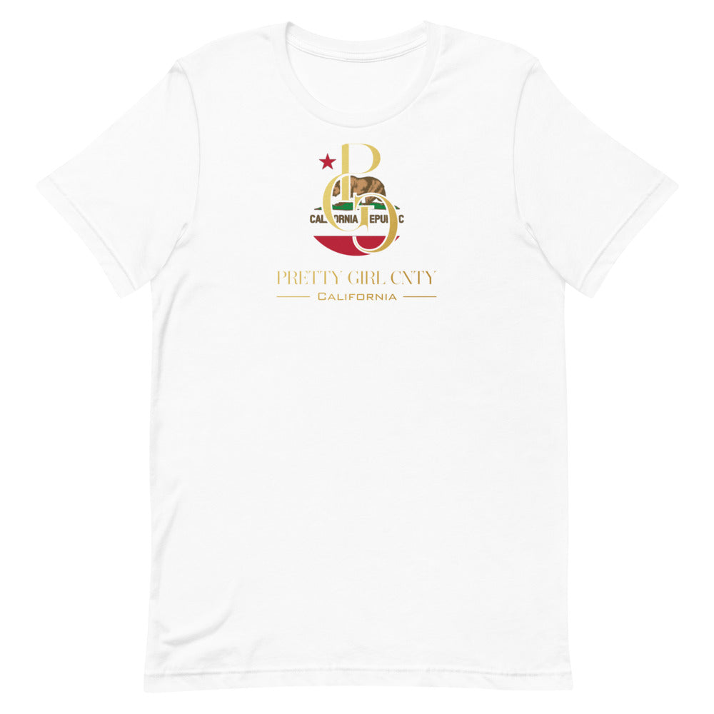 S/C Short-Sleeve Unisex T-Shirt California Gold