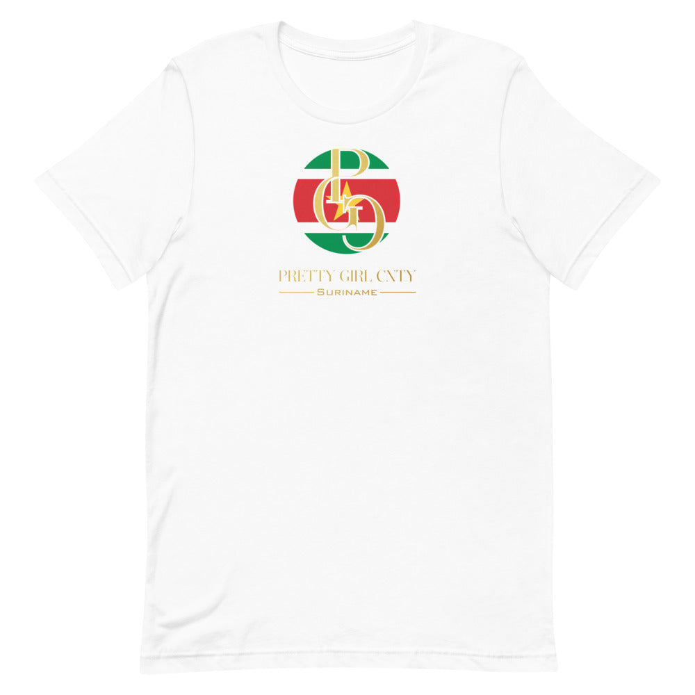 G/C Short-Sleeve Unisex T-Shirt Suriname Gold