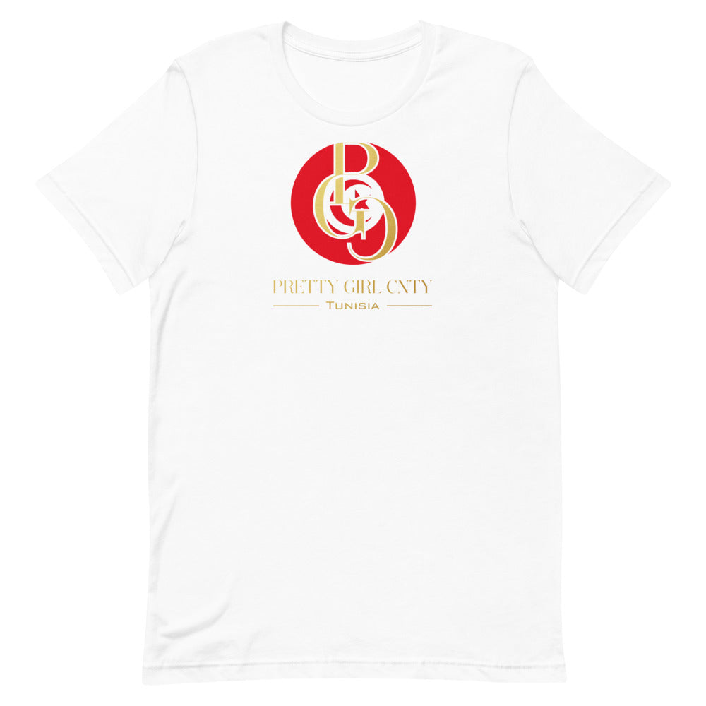 G/C Short-Sleeve Unisex T-Shirt Tunisia Gold