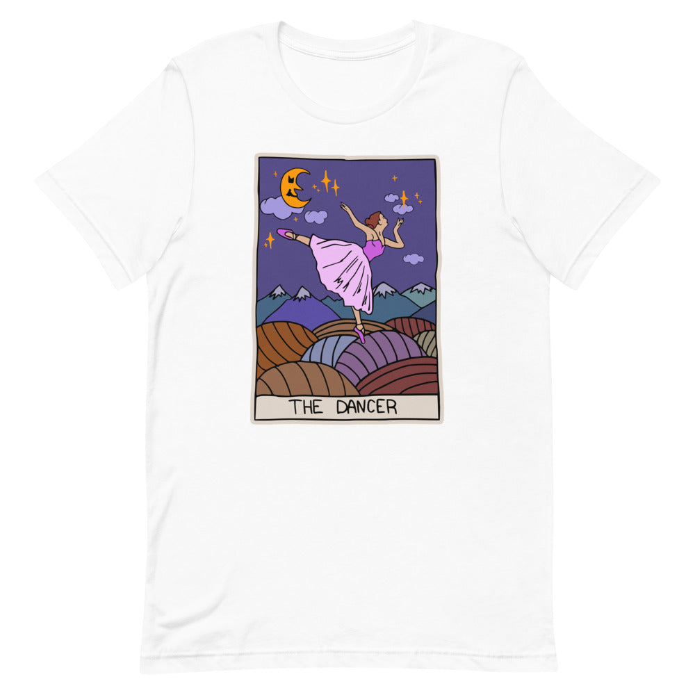 S/C Short-Sleeve Unisex T-Shirt Dancer Tarot Card