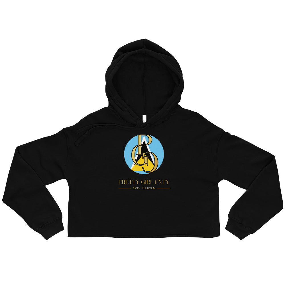 G/C Women’s Crop Hoodie St. Lucia Gold