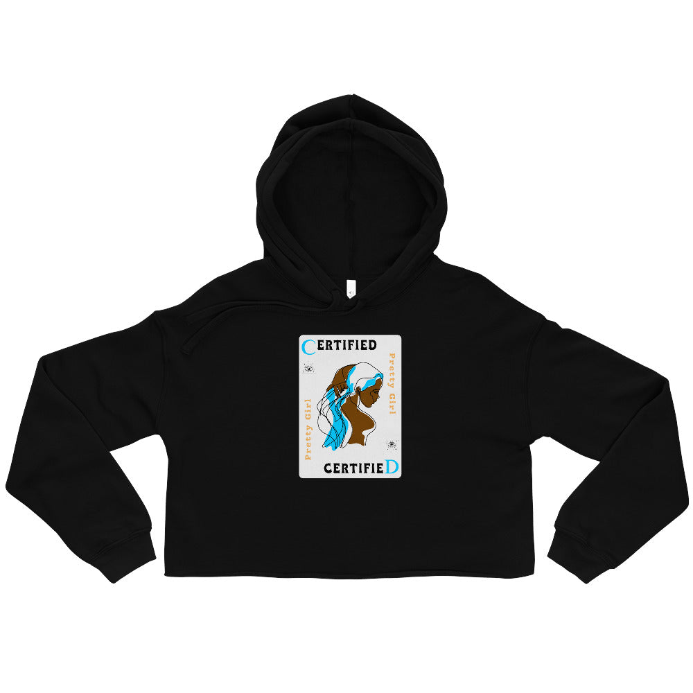 S/C Women's Crop Hoodie CPG Card