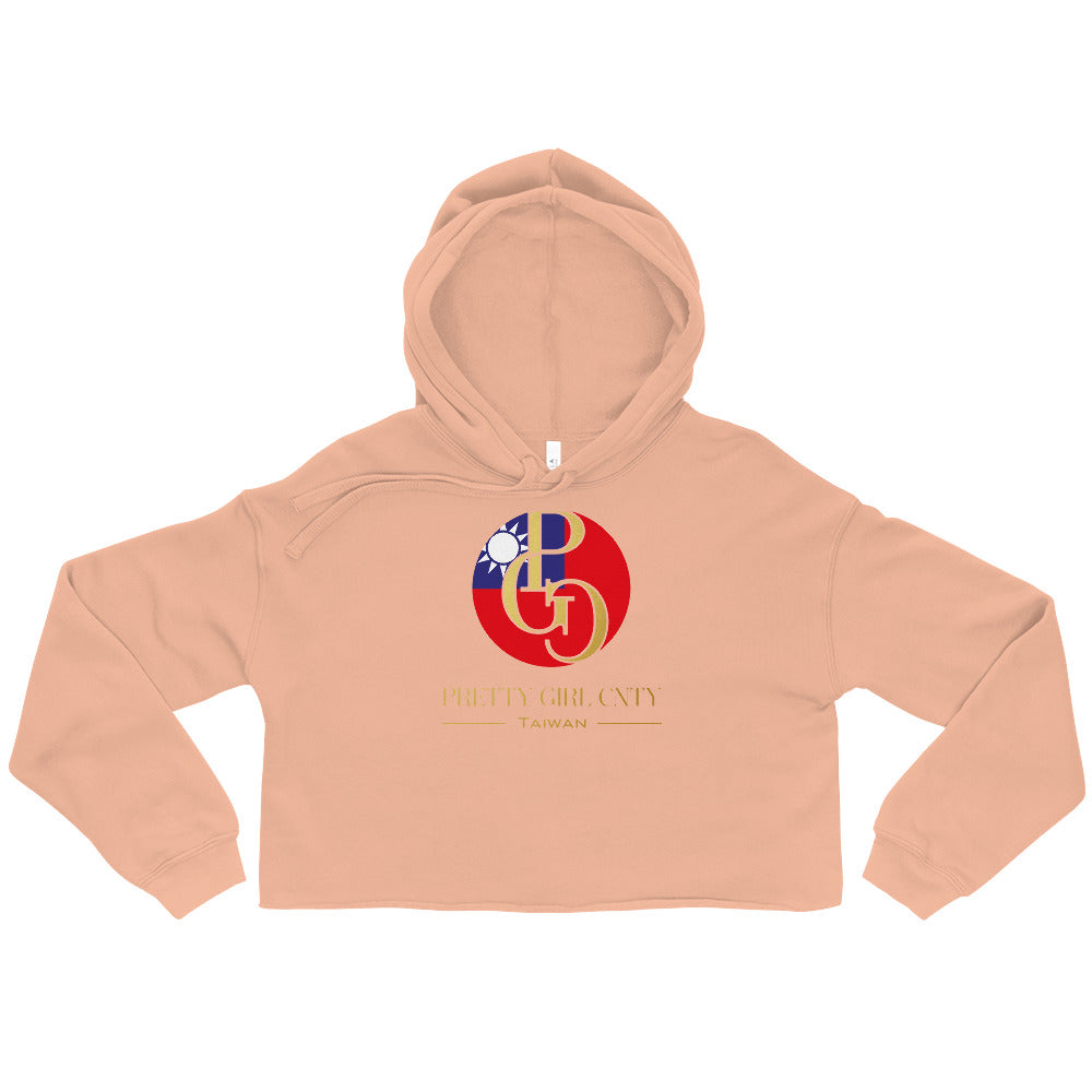 G/C Women's Crop Hoodie Taiwan Gold