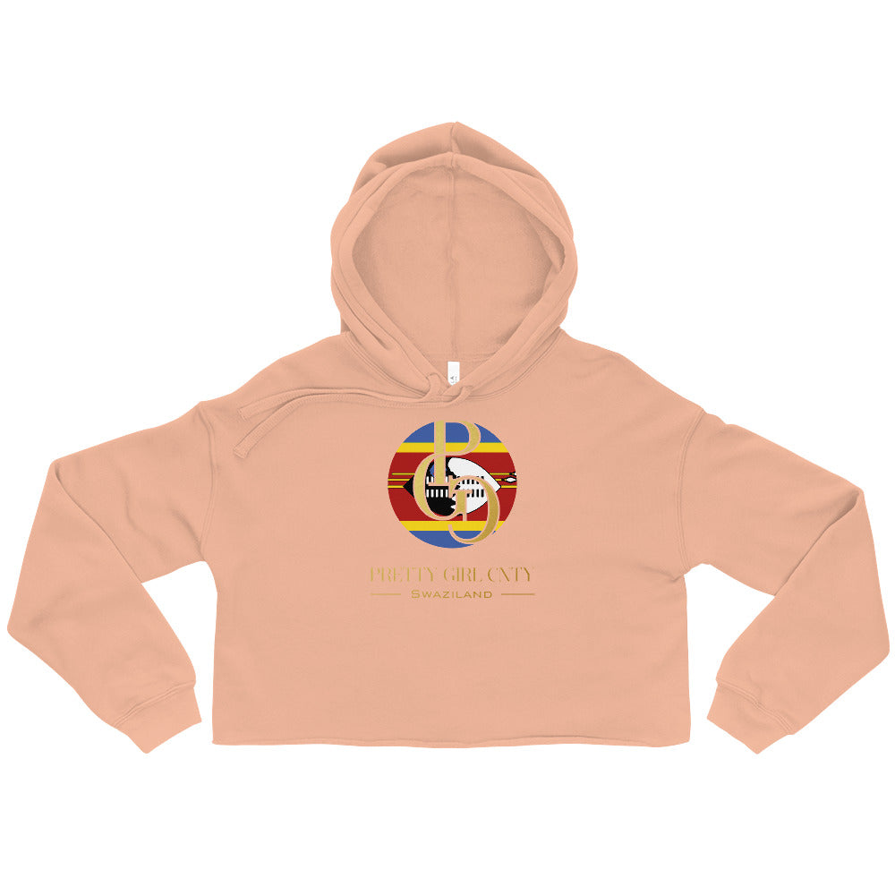 G/C Women's Crop Hoodie Swaziland Gold