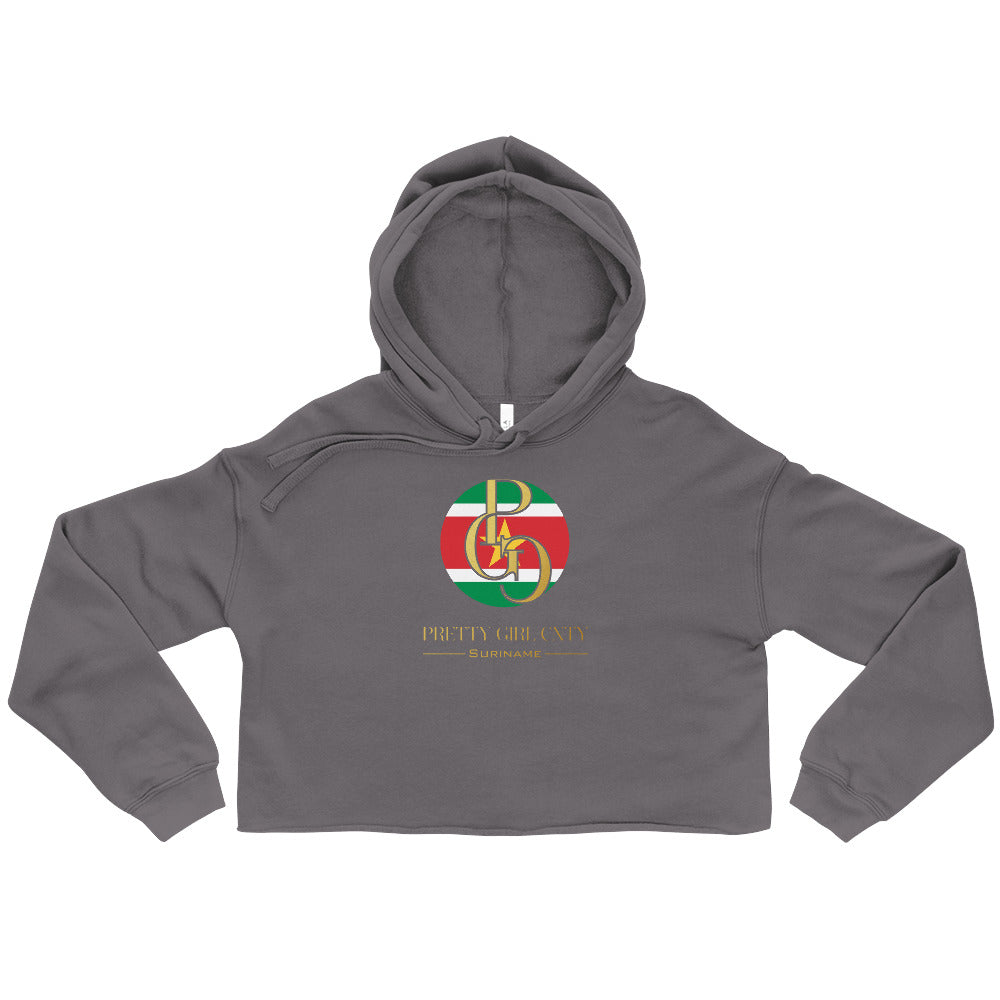 G/C Women's Crop Hoodie Suriname Gold