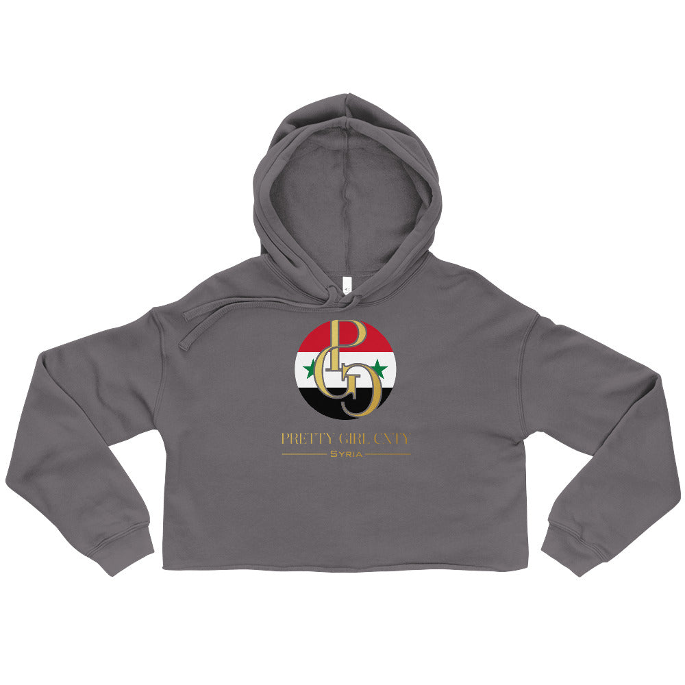 G/C Women's Crop Hoodie Syria Gold
