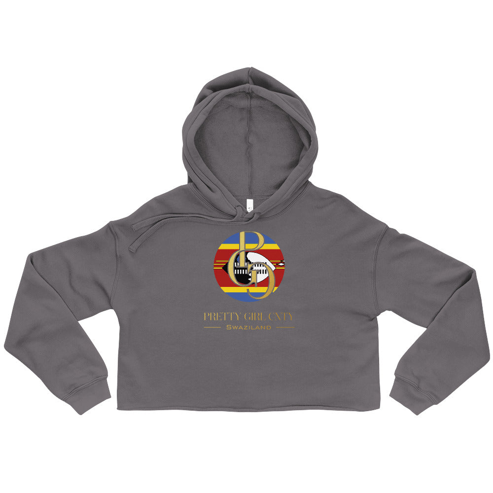 G/C Women's Crop Hoodie Swaziland Gold