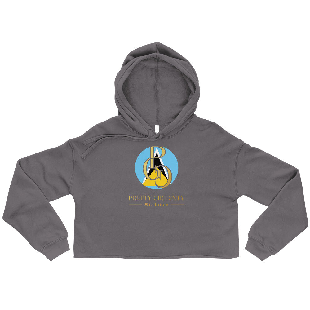 G/C Women’s Crop Hoodie St. Lucia Gold