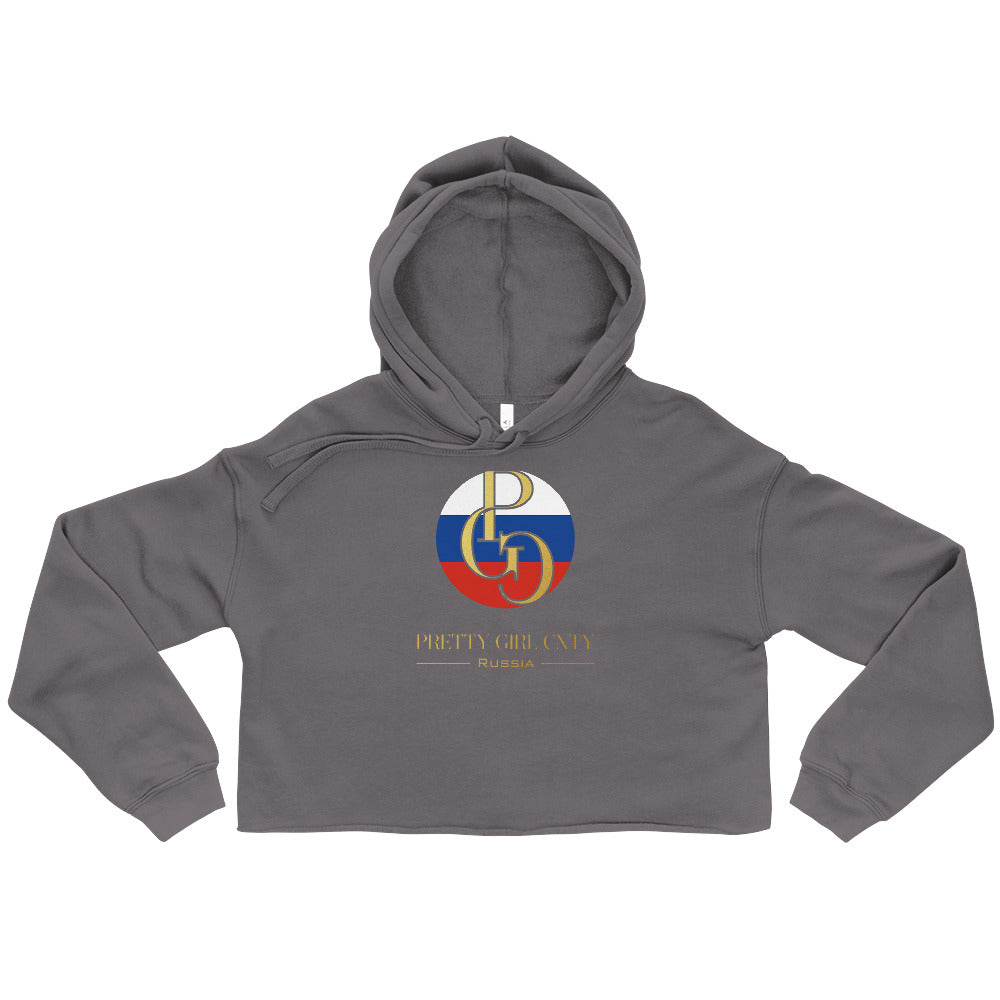 G/C Women’s Crop Hoodie Russia Gold
