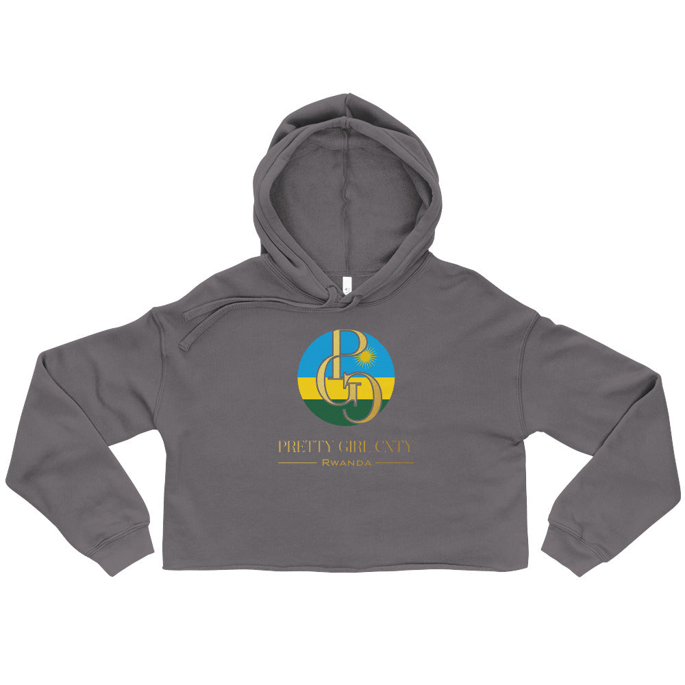 G/C Women’s Crop Hoodie Rwanda Gold