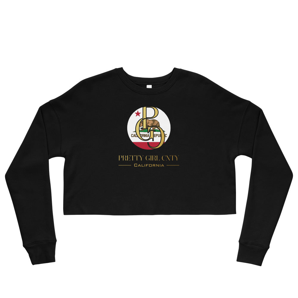 S/C Crop Sweatshirt California Gold