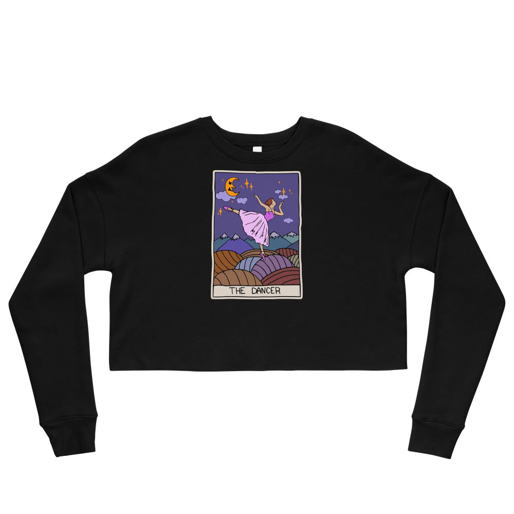 S/C Crop Sweatshirt Dancer Tarot Card