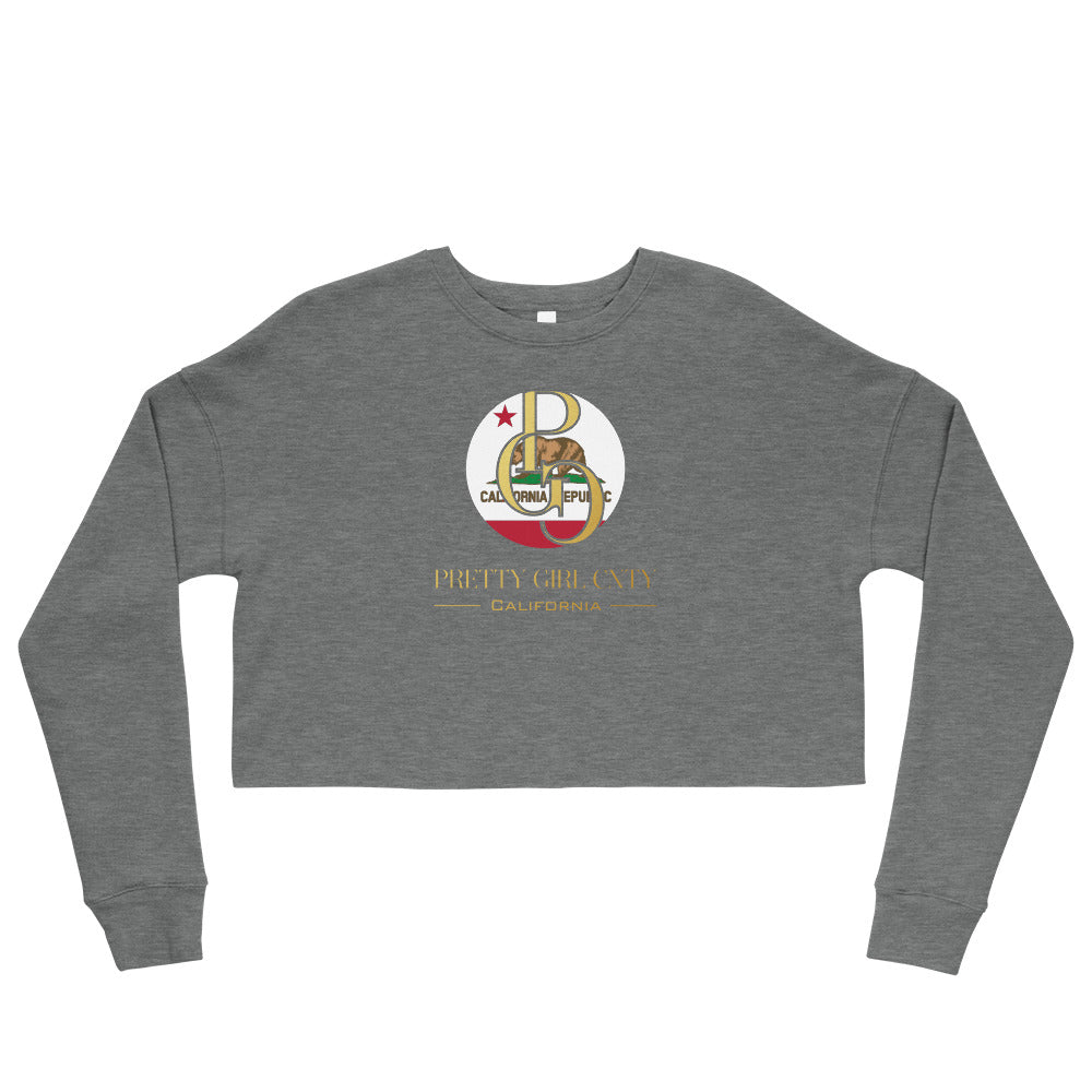 S/C Crop Sweatshirt California Gold