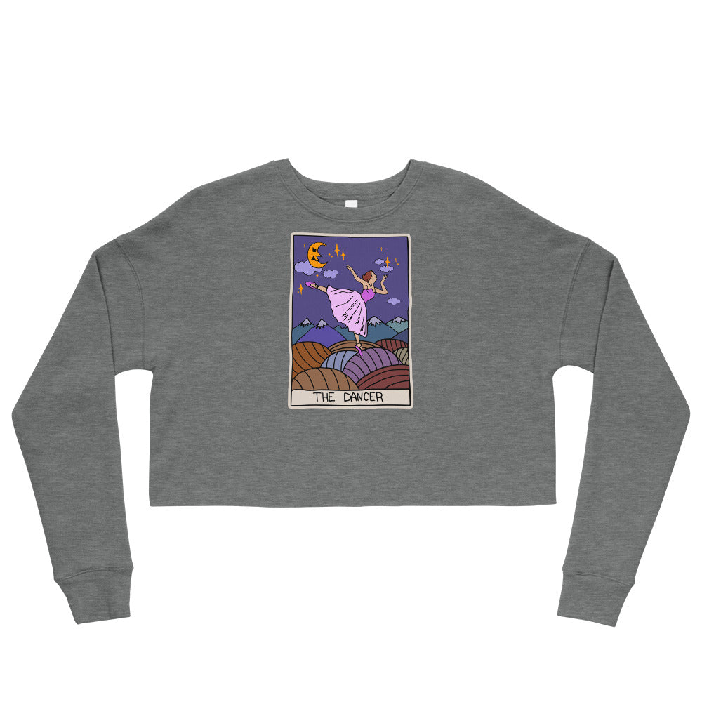 S/C Crop Sweatshirt Dancer Tarot Card