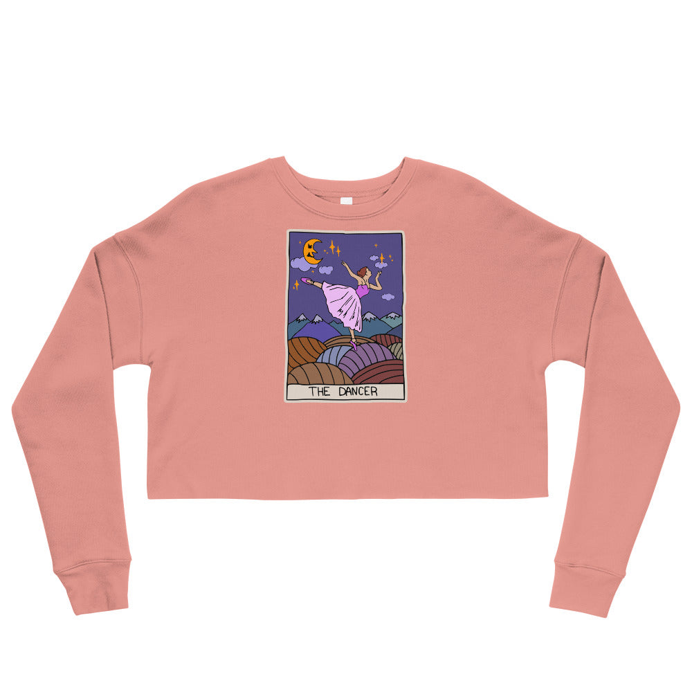 S/C Crop Sweatshirt Dancer Tarot Card