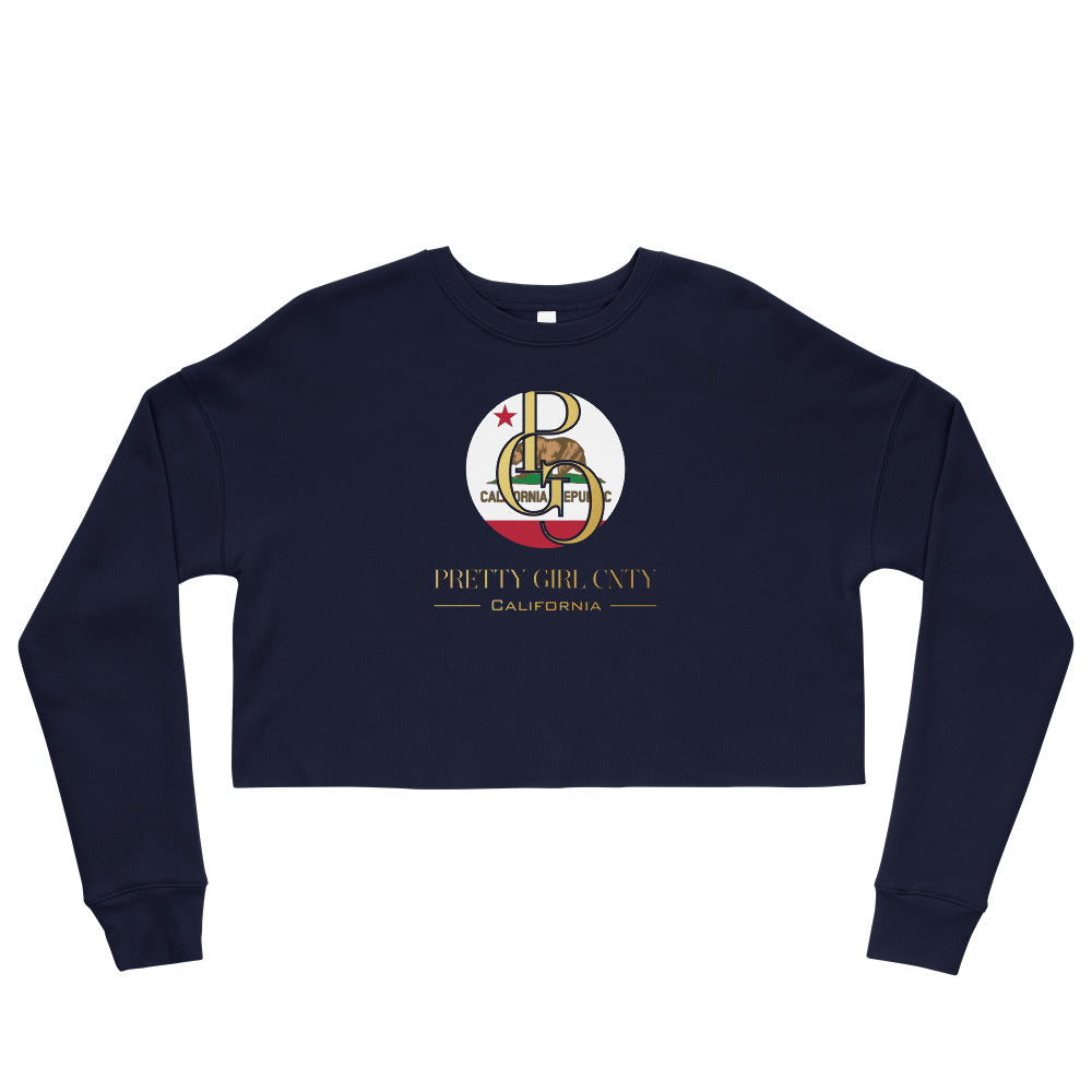 S/C Crop Sweatshirt California Gold