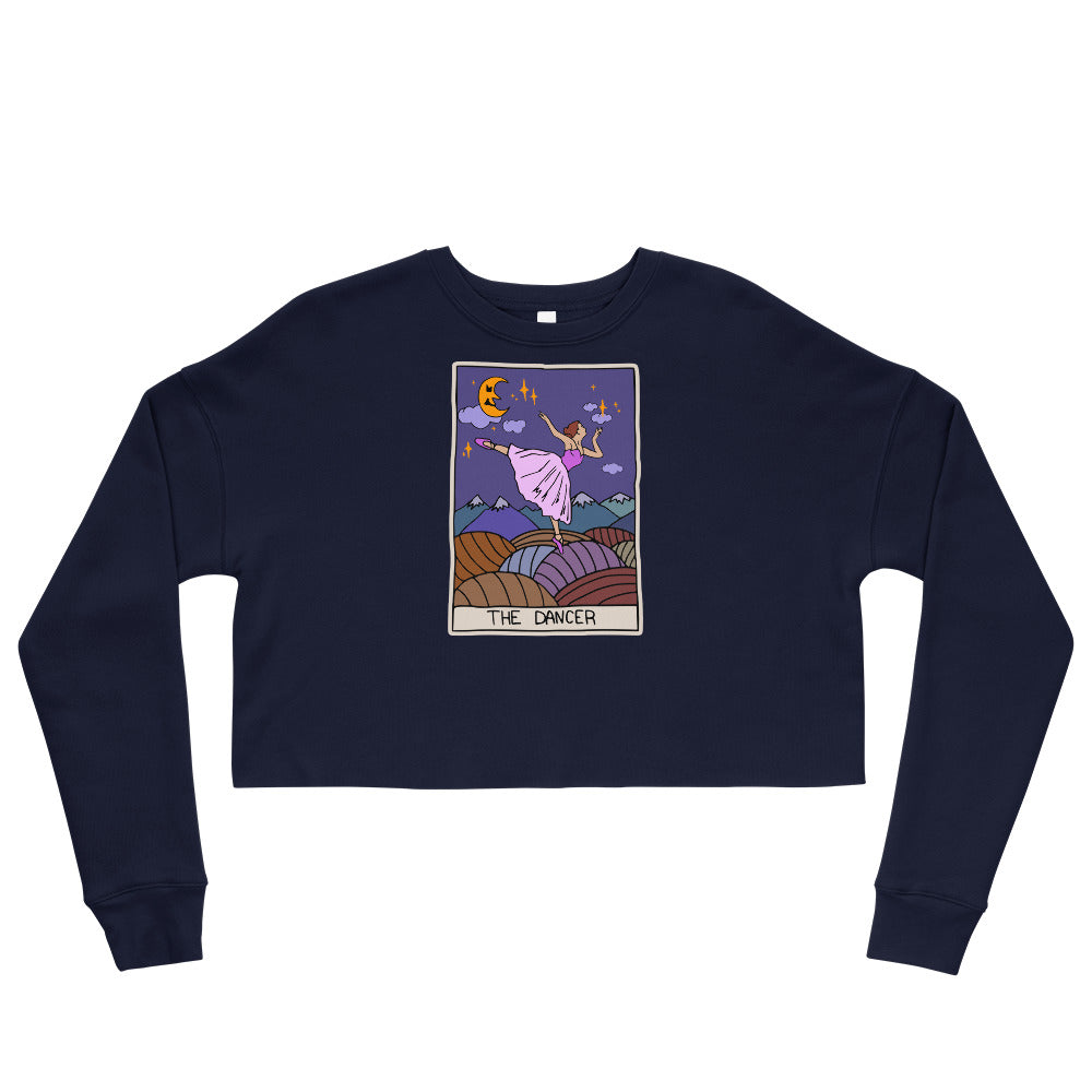 S/C Crop Sweatshirt Dancer Tarot Card