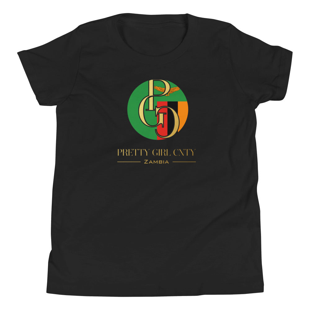 G/C Girl's T-Shirt Zambia Gold