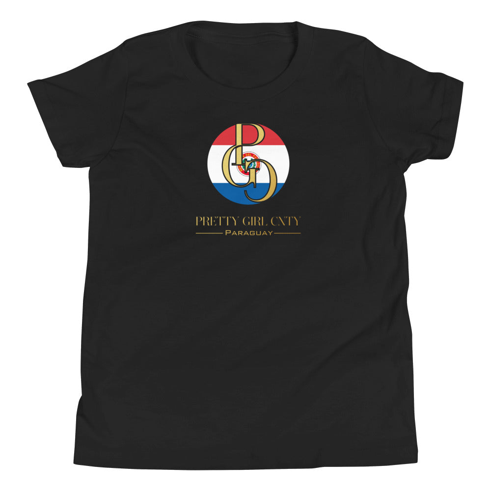 G/C Girl's T-Shirt Paraguay Gold