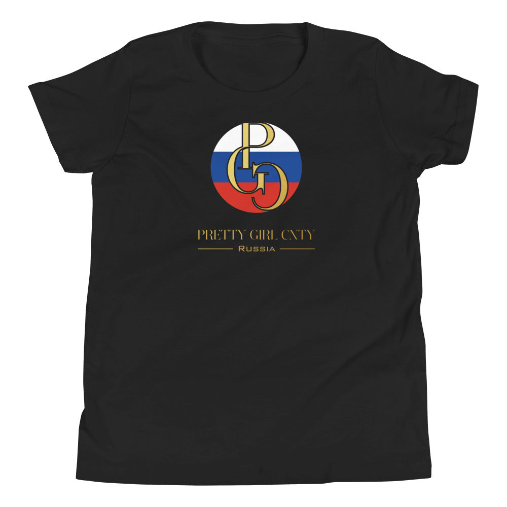 G/C Girl's T-Shirt Russia Gold