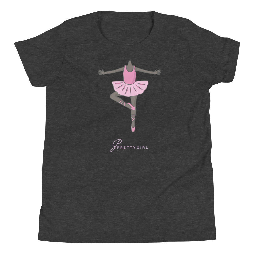 B/C Girl's T-Shirt Ballerina Body 1LT