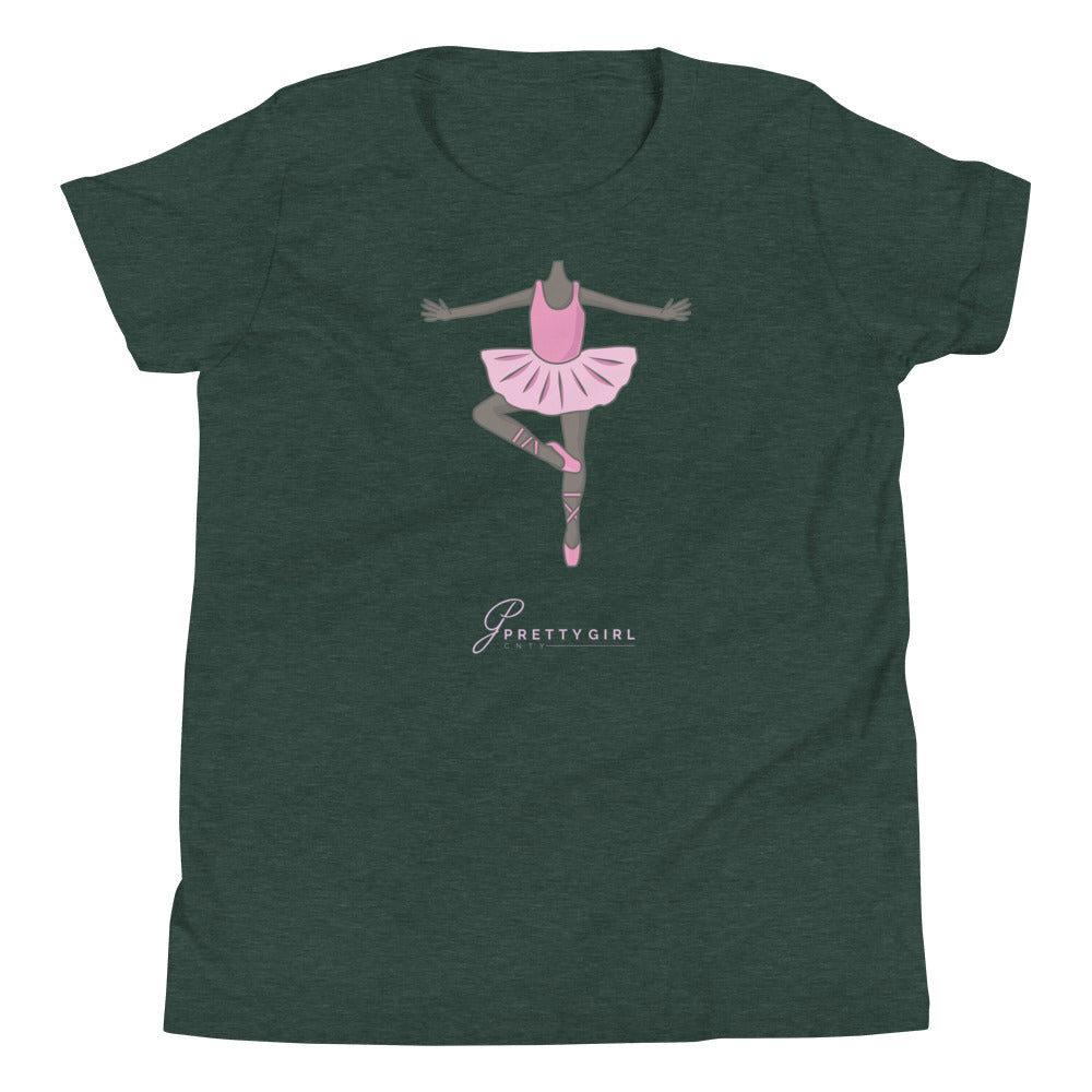 B/C Girl's T-Shirt Ballerina Body 1LT