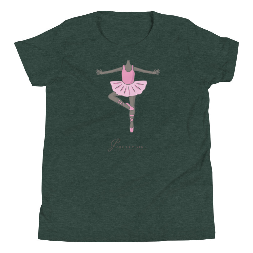 B/C Girl's T-Shirt Ballerina Body 1DT