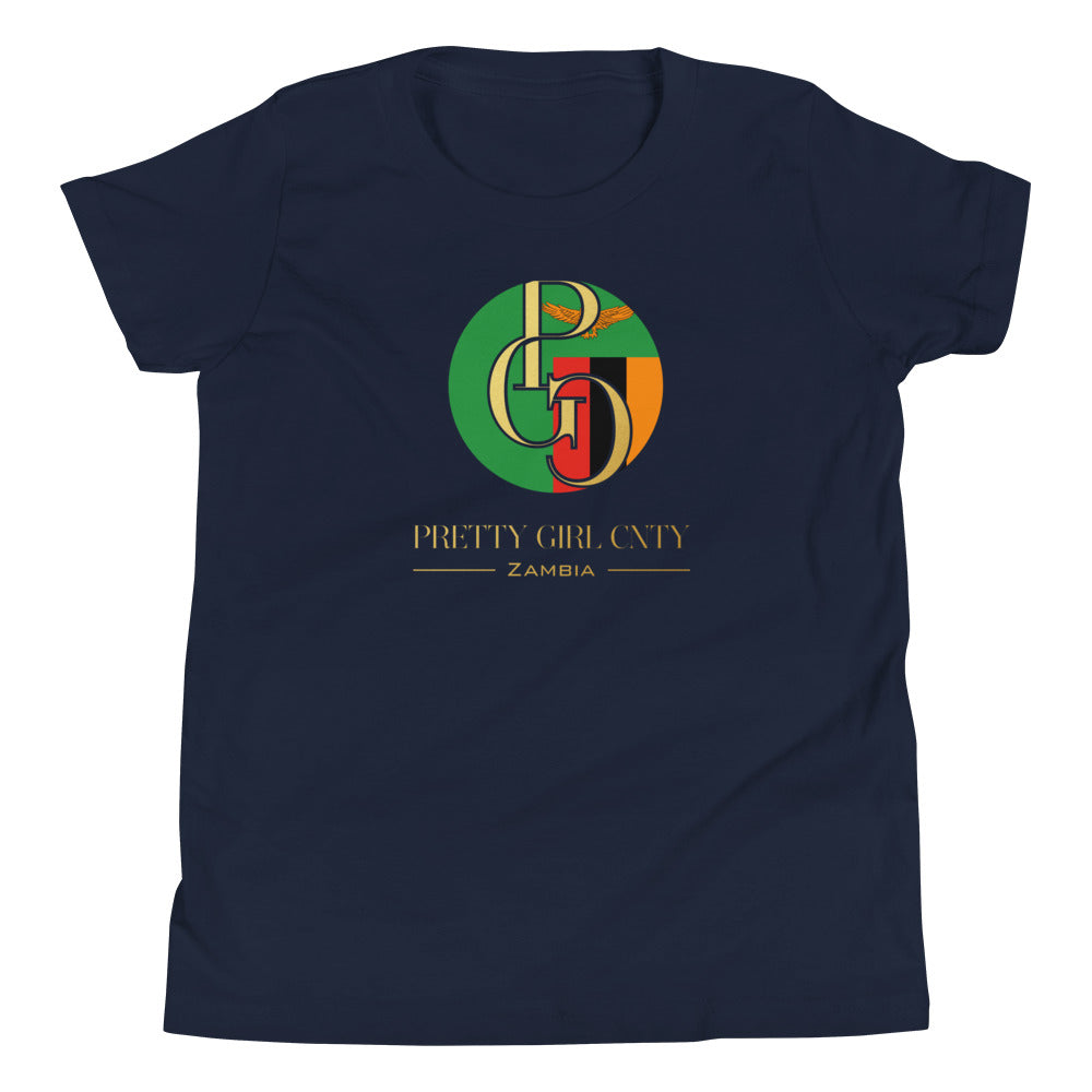 G/C Girl's T-Shirt Zambia Gold