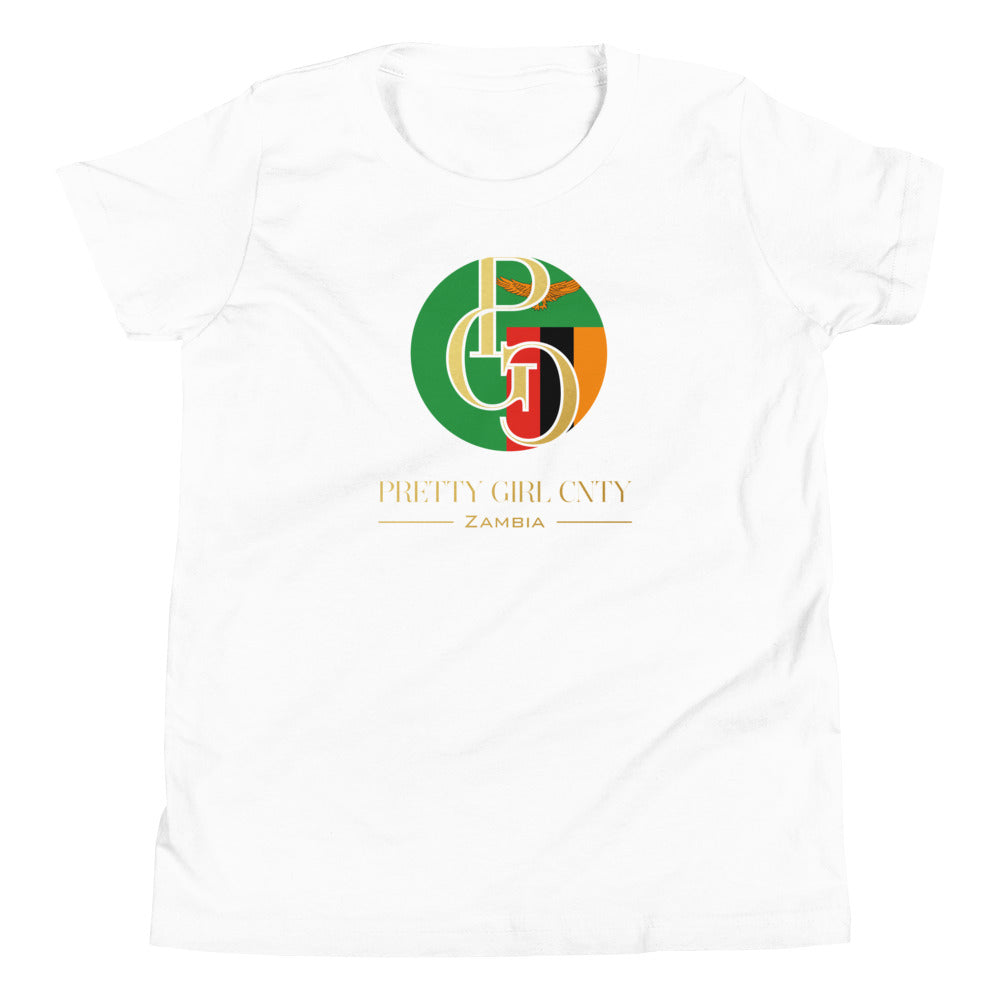 G/C Girl's T-Shirt Zambia Gold