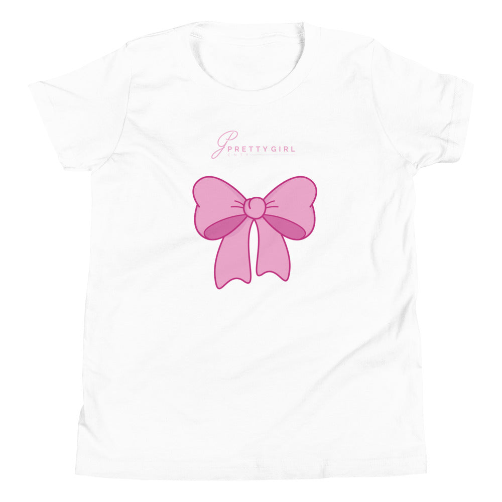 B/C Girl's T-Shirt Bow Pink