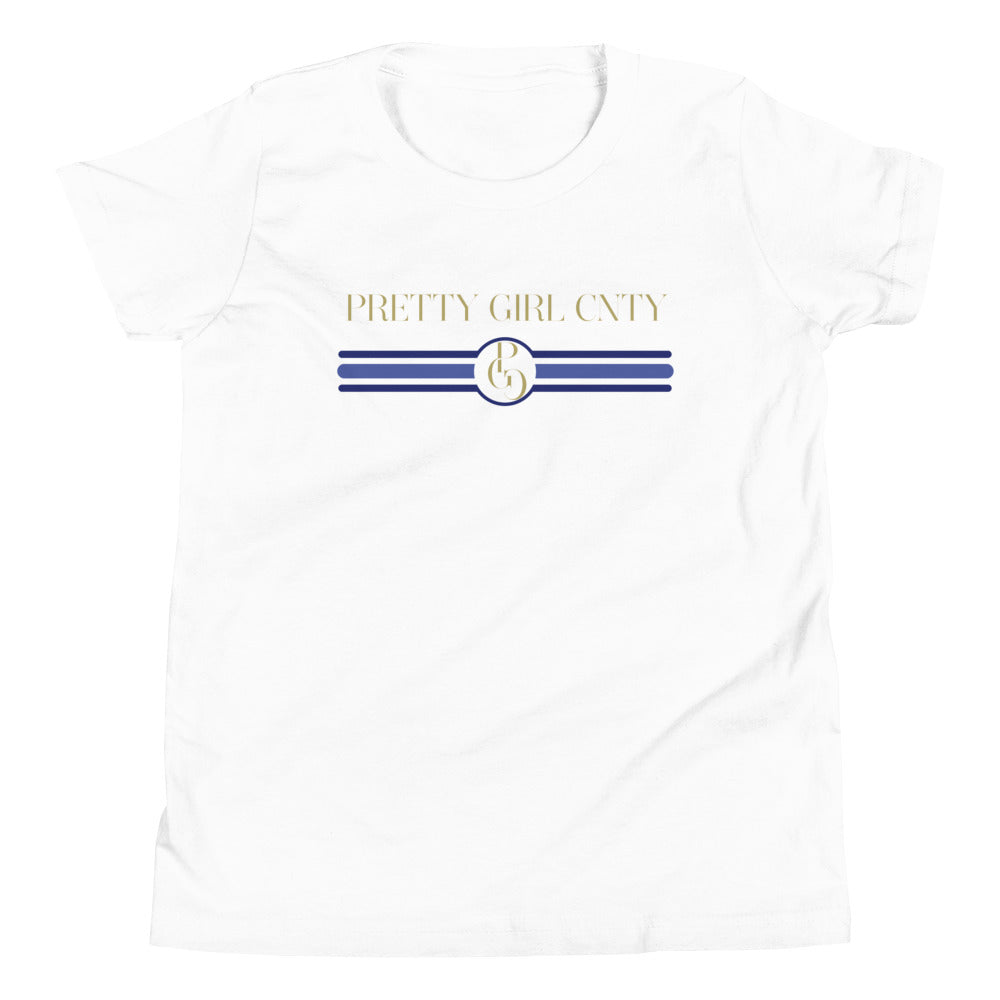 S/C Girl's T-Shirt Stripes Blue