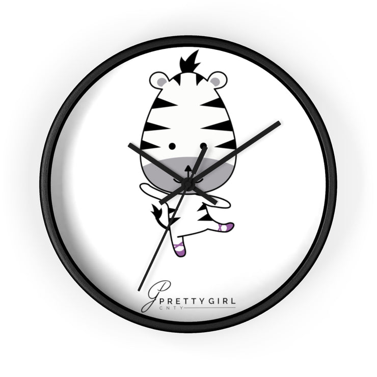 B/C Wall clock Cartoon Zebra