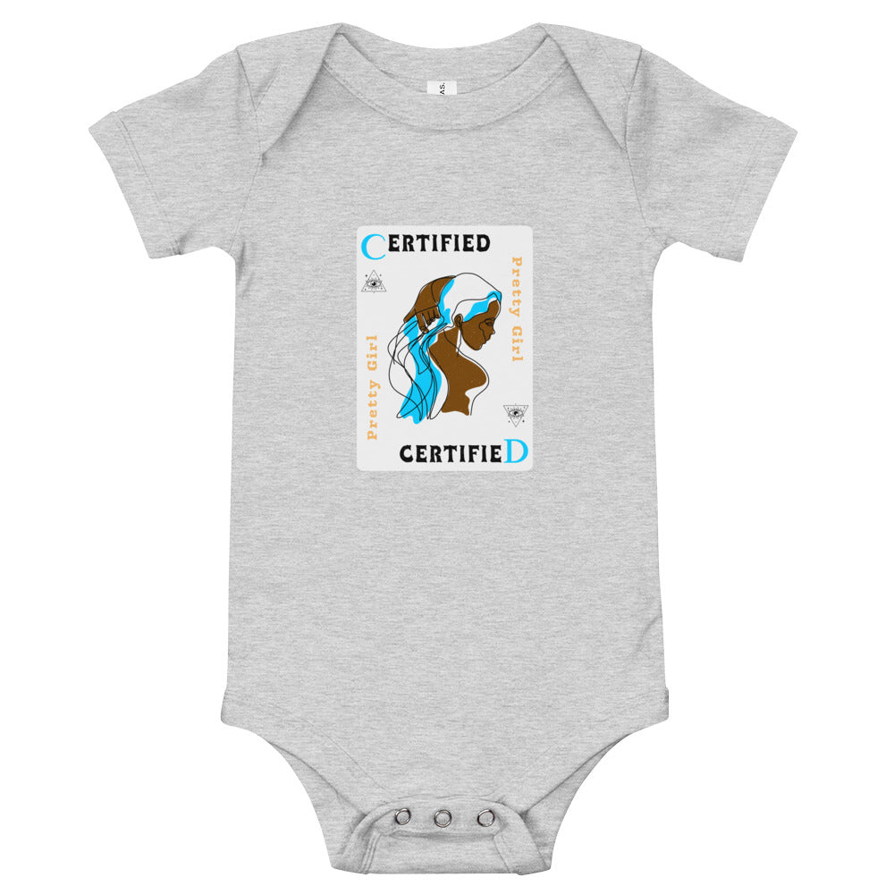 S/C Short sleeve baby bodysuit CPG Card