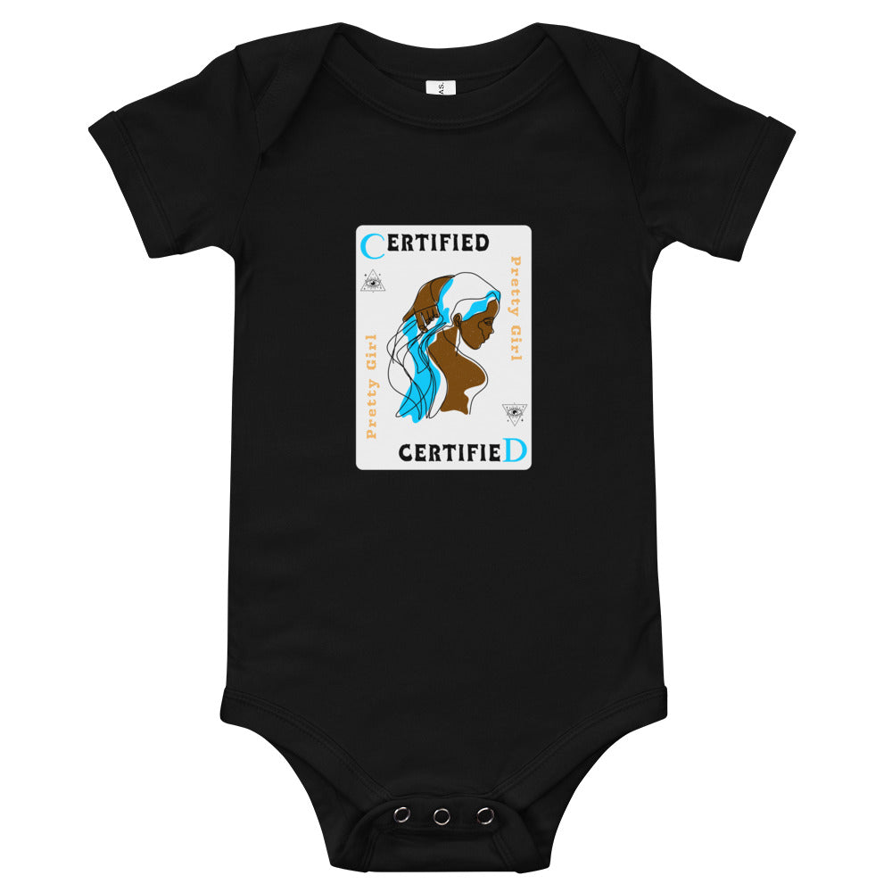 S/C Short sleeve baby bodysuit CPG Card
