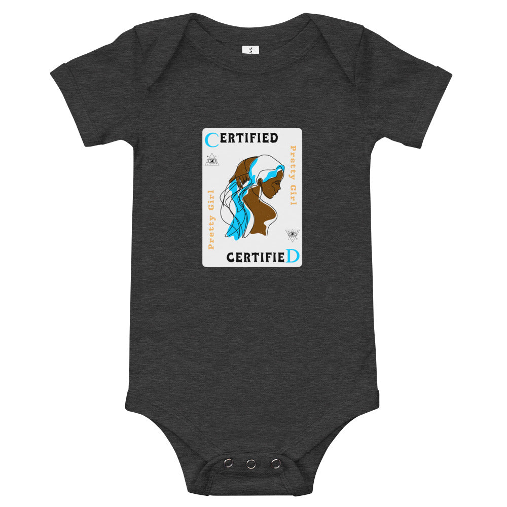 S/C Short sleeve baby bodysuit CPG Card