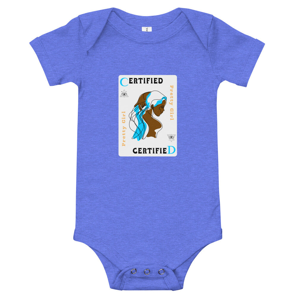 S/C Short sleeve baby bodysuit CPG Card