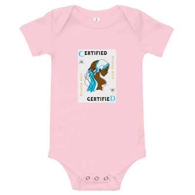 S/C Short sleeve baby bodysuit CPG Card