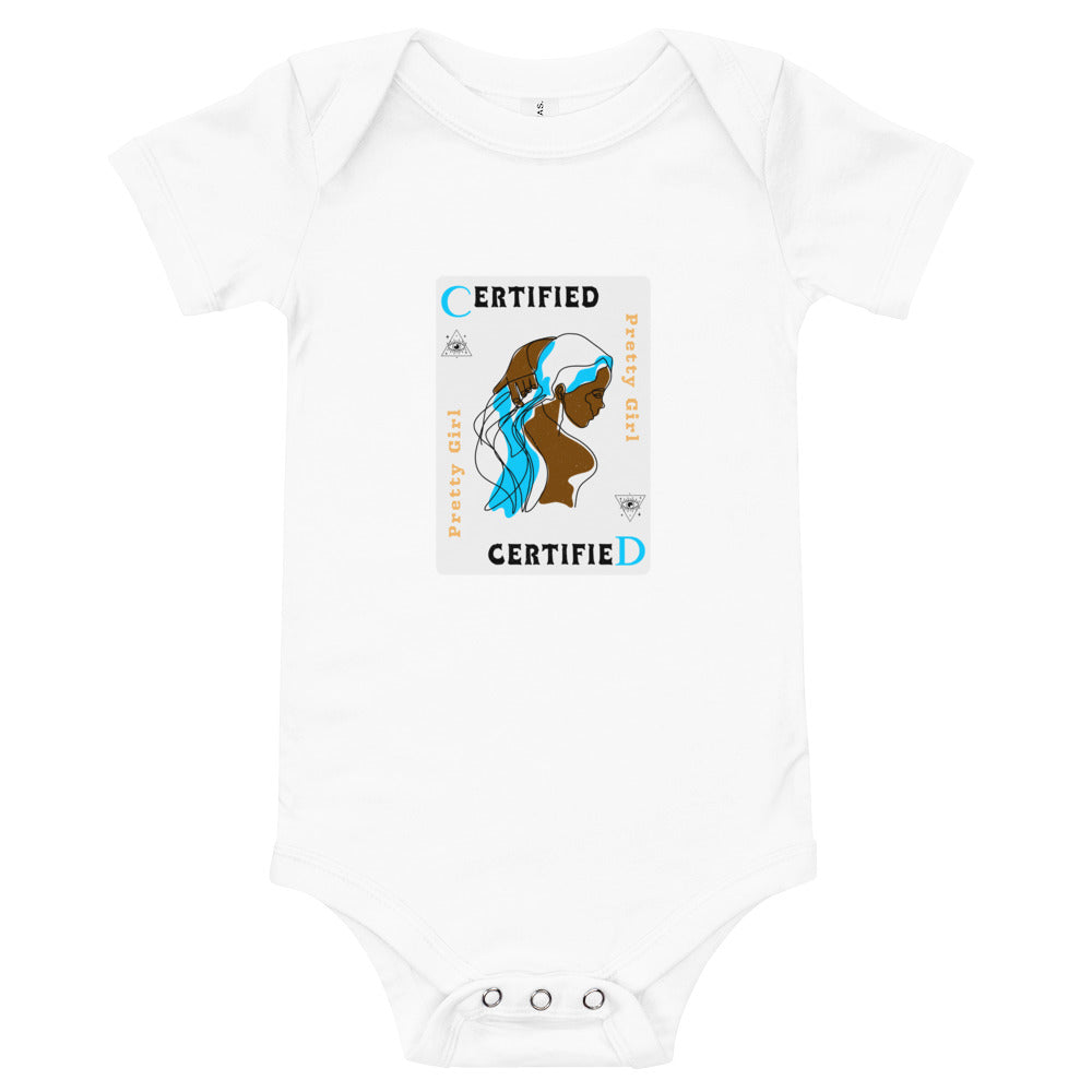 S/C Short sleeve baby bodysuit CPG Card