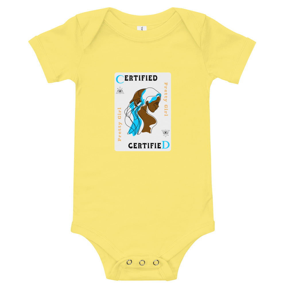 S/C Short sleeve baby bodysuit CPG Card