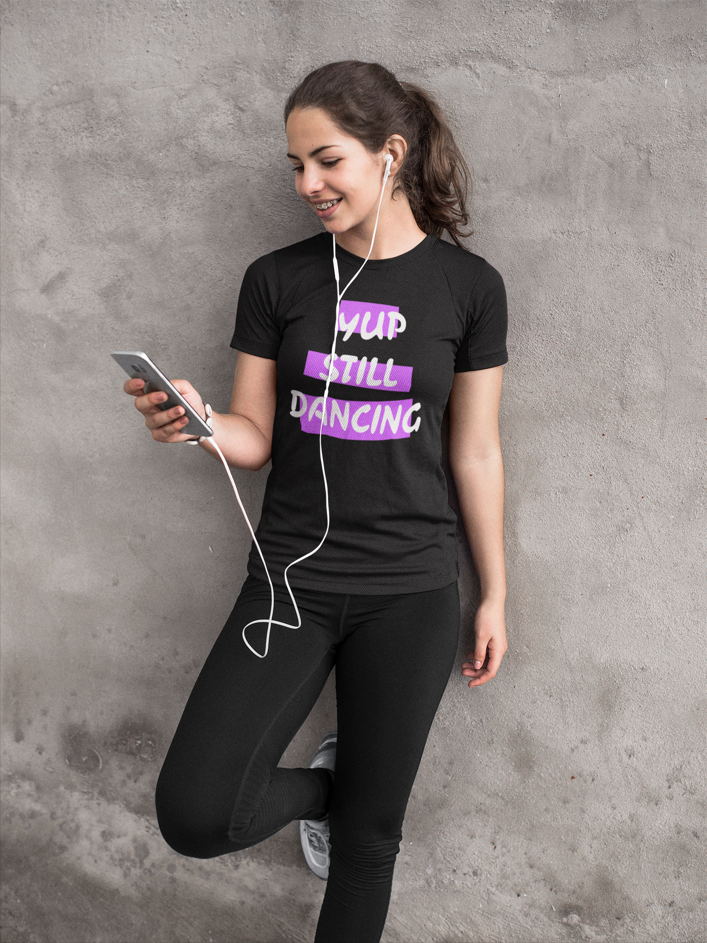 B/C Girl's T-Shirt Yup Still Dancing